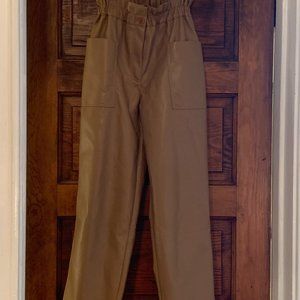 Wilfred Caroline Pant Vegan Leather paperbag pants